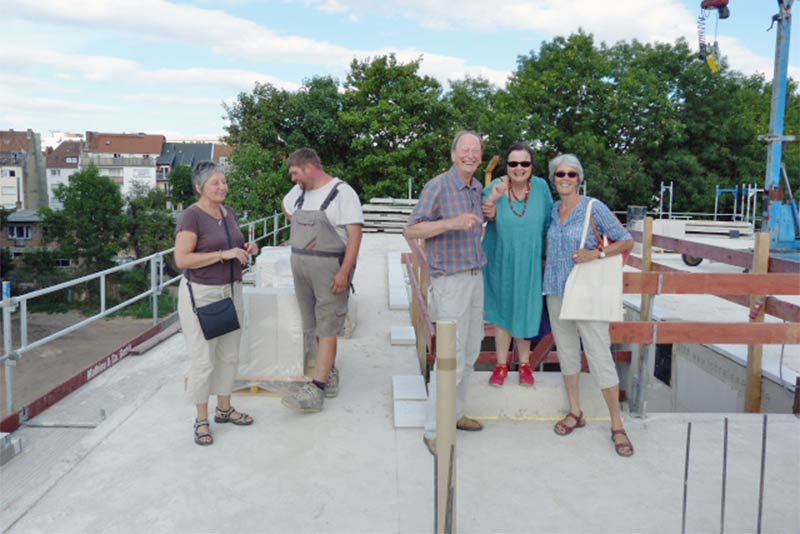 Dachbegehung, 23. Juli 2015