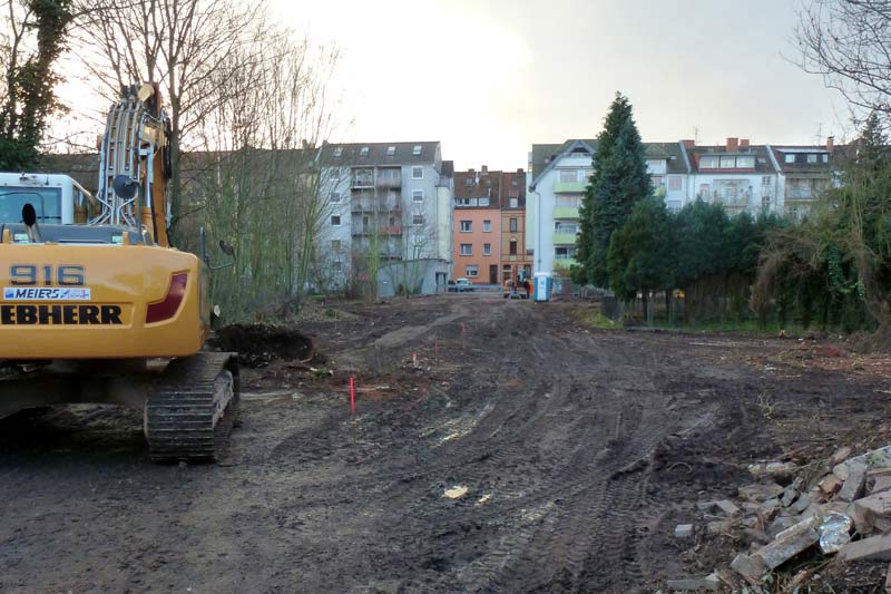 Erschließung Dezember 2014