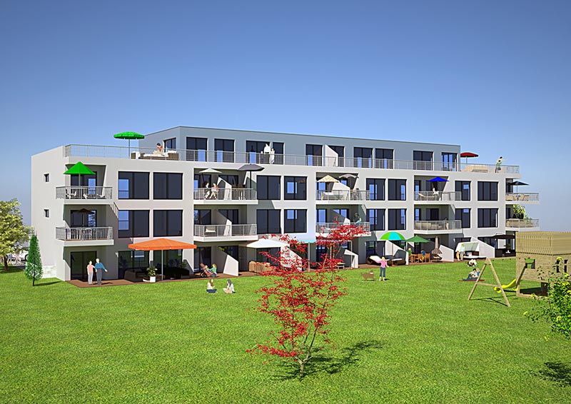 Ansicht Süd / Garten