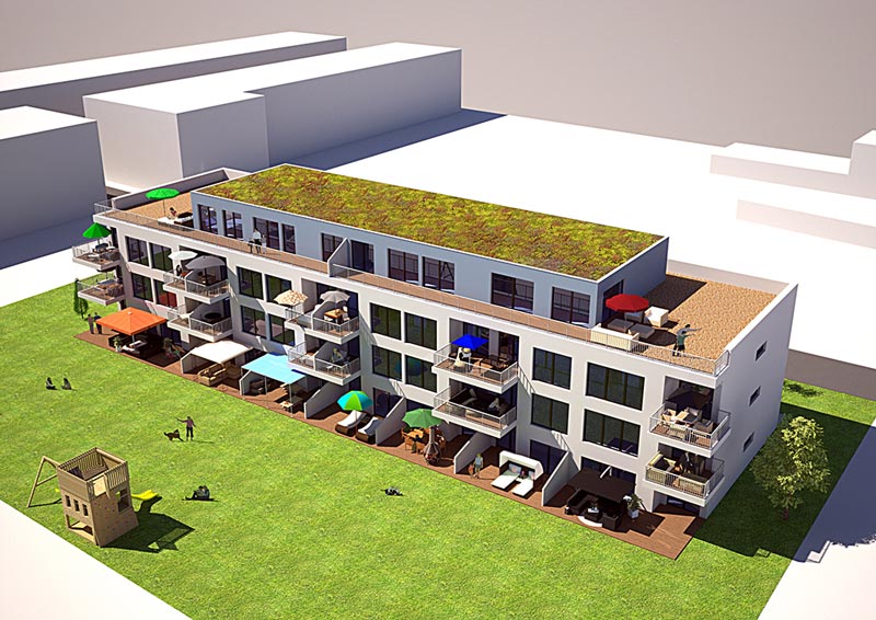 Ansicht Süd / Garten